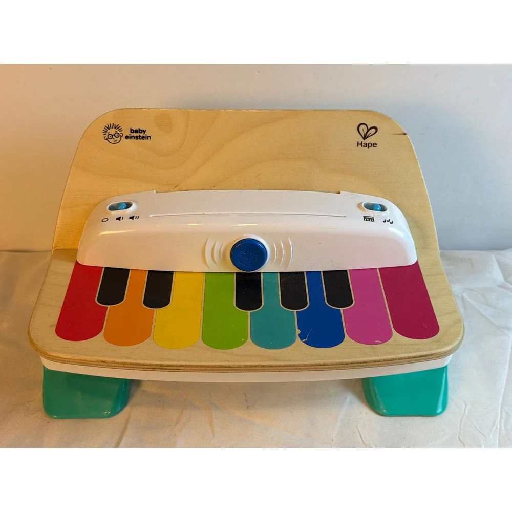 Baby Einstein Hape Magic Touch Piano Wooden Musical Toy Toddler Instrument